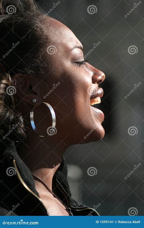 Sing Out Loud stock image. Image of black, young, singing - 1599141