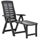 vidaXL Deckchair Patio Lounge Chair Outdoor Folding Sunlounger Sunbed ...
