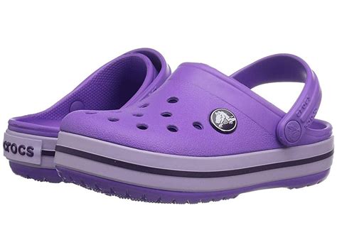 Crocs Kids Crocband Clog (Toddler/Little Kid) Kids Shoes Purple | Crocs ...