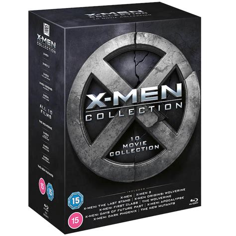 X-Men 10-Movie Collection (Blu-ray Box Set) [UK] | Hi-Def Ninja - Pop ...