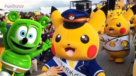 Pokemon Pikachu Dance Song - Gummy Bear Songs, Nursery Rhymes Songs - YouTube