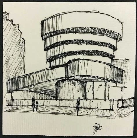 Architects sketched their favorite buildings on napkins — here are ...