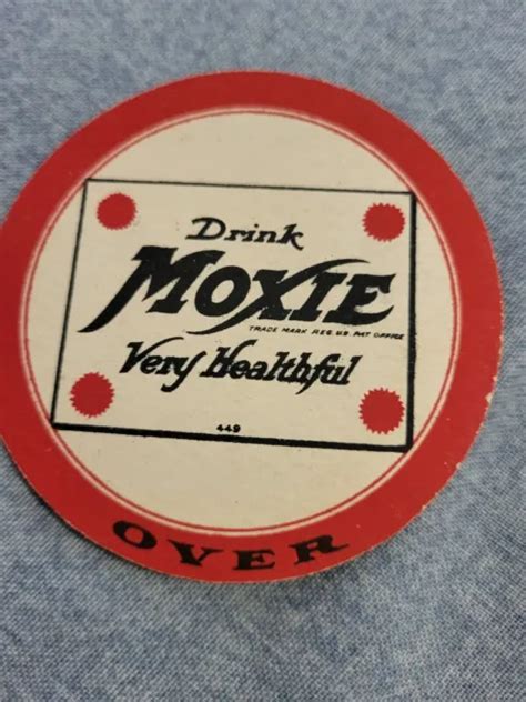 1920S BABE RUTH Era Moxie Soda Advertising Coaster Base Ball Baseball Scorecard $170.92 ...