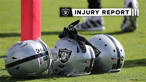 Oakland Raiders Injury Report Week 17: Conley and Hurst Questionable ...