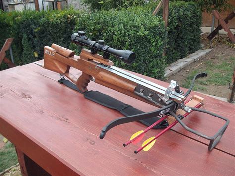 Home made crossbow, #weaponsforhomedefense | Crossbow, Homemade crossbow, Diy crossbow