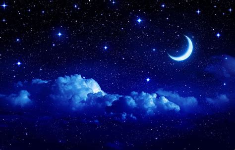 Of Stars and Moon, Night Sky Moon HD wallpaper | Pxfuel