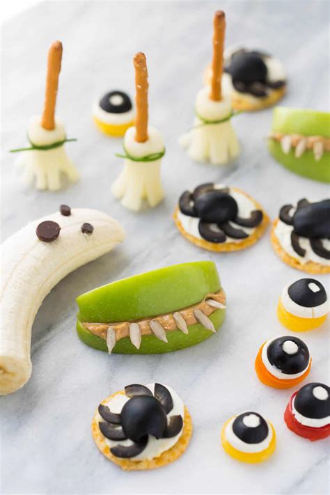 Healthy Halloween Snacks (EASY!) - Meaningful Eats