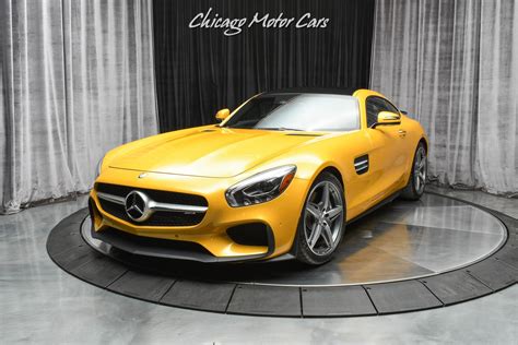 Used 2017 Mercedes-Benz AMG GT Coupe Original MSRP $137k+ Loaded AMG Solarbeam Yellow ...