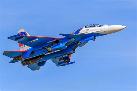 Pictures Sukhoi Su-30 Fighter Airplane Airplane Russian Su-30SM