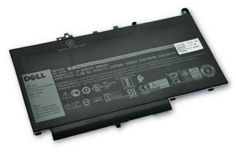 Genuine Original 11.4V 7CJRC Battery for Dell Latitude E7270 E7470 ...