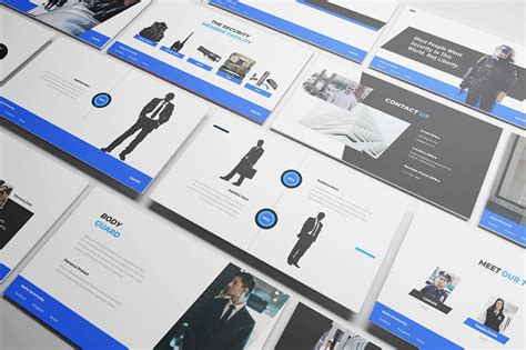 Security Guard Powerpoint Template (557856) | Powerpoint | Design Bundles