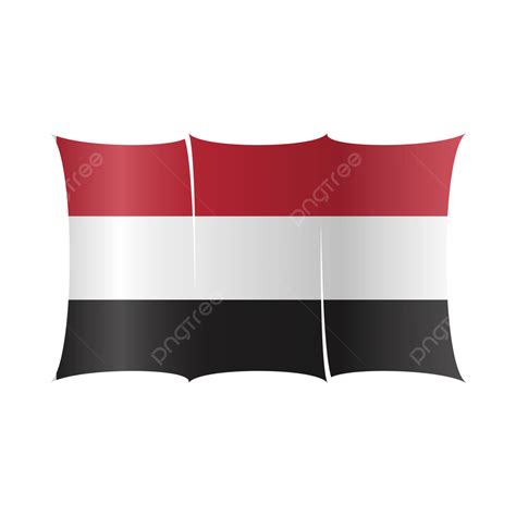 Yemen Flag Vector, Yemen, Flag, Yemen Independence PNG and Vector with ...