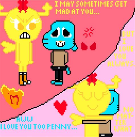 Gumball x Penny: I Love You No Matter What by benjrom11 on DeviantArt