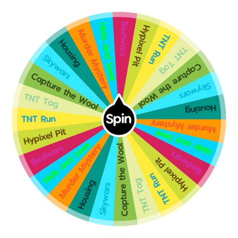 Hypixel Game | Spin The Wheel App