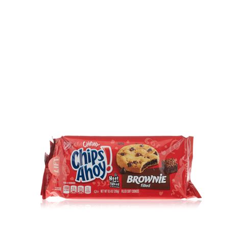 Chips Ahoy chewy brownie filled cookies 269g - Spinneys UAE