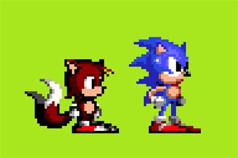 Pixilart - Sonic 2 Early Prototype Sprites by I-like-Sonic-91