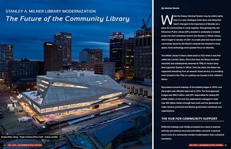 Edmonton Public Library - Revitalized Stanley A. Milner Library ...