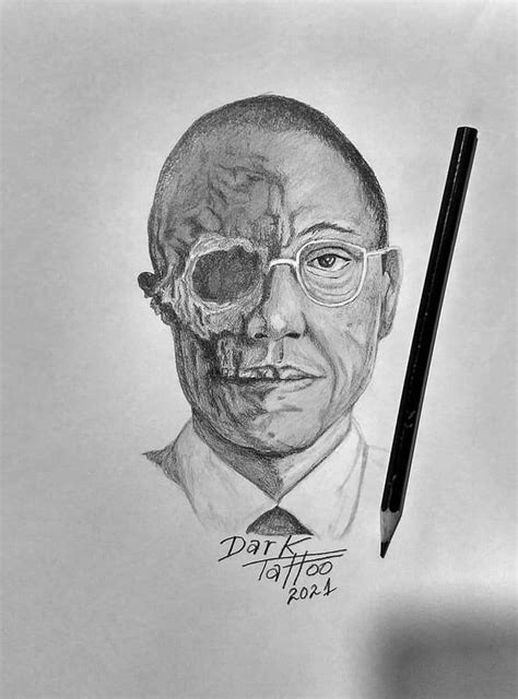 Bad Drawings, Realistic Drawings, Breaking Bad Art, Gus Fring, Male ...