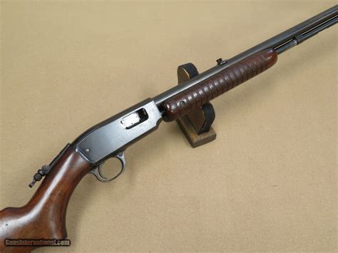 1941 Winchester Model 61 .22 Caliber Pump-Action Rifle w/ Peep Sight ** Classic Rimfire Rifle ...