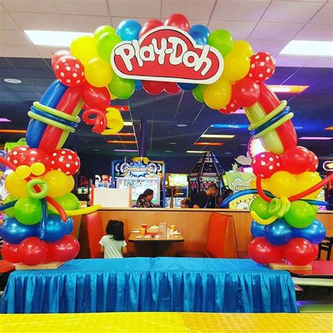 Pin by Christina Reyna on Play-Doh Birthday Party | Play doh party, Playdough party, Crayon ...