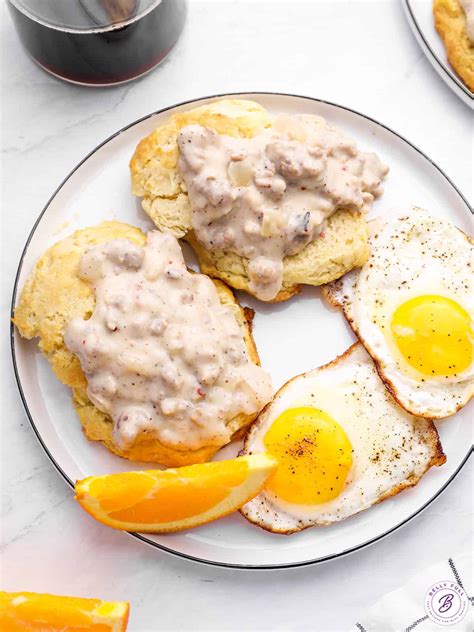 Best Biscuits and Gravy Recipe - Belly Full