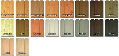 cedar fence stain colors hi tech and seal deck sealer best home depot stains for wood fenc ...