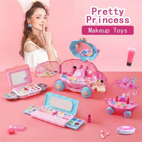 Buy Patgoal Girl Toys Kids Makeup Kit Makeup for Girls Play Makeup for ...