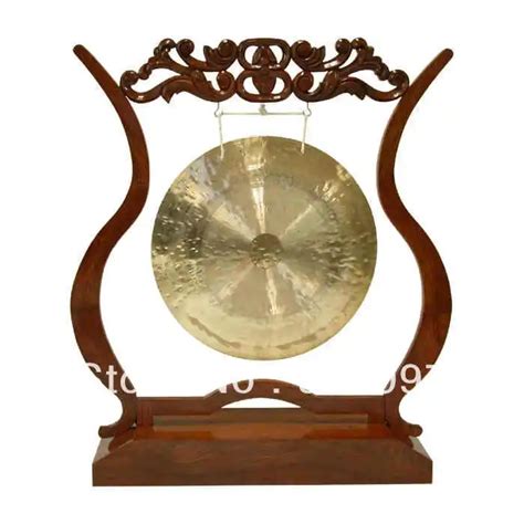 high quality brass gong !100% handmade bronze gong,10''chinese traditional Wind GONG-in Gong ...