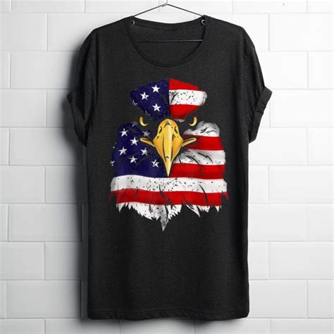 American Flag Bald Eagle Patriotic Freedom shirt, hoodie, sweater ...