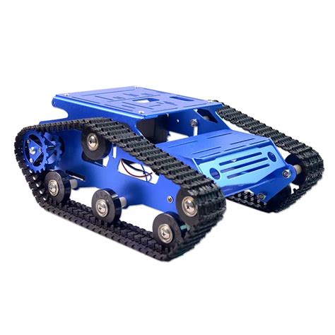 DIY Self assembled Aluminium Alloy RC Wifi Robot Car Tank Chassis Kit ...