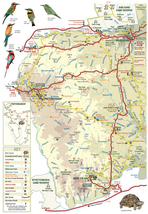 Kruger National Park Map Book - Honeyguide Publications