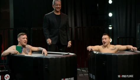 Conor McGregor reacts after Michael Chandler ice-bath TUF coaches ...