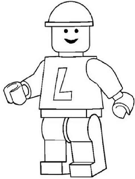 Lego Block Coloring Pages - Coloring Home