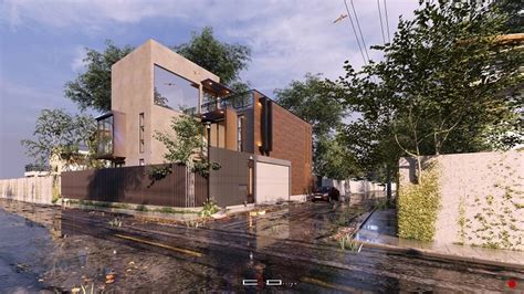 Sri Lankan Box Type House Design With Rooftop - Mike dunne