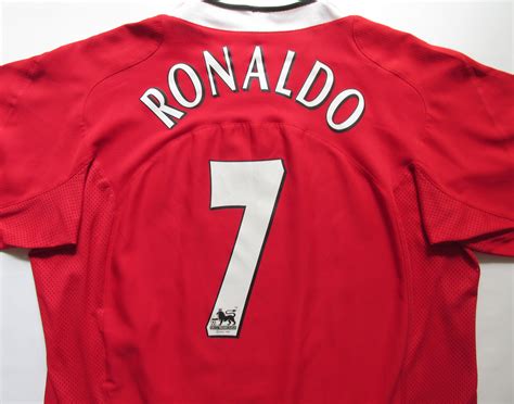 Manchester United Cristiano Ronaldo Jersey - Cristiano Ronaldo Signed ...