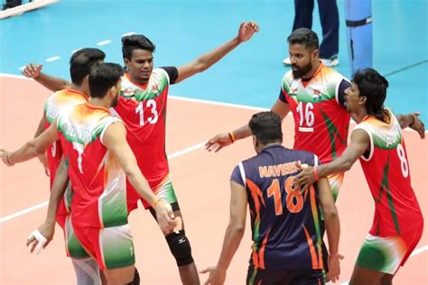 Indian Volleyball Team Qualifies for 2020 Olympics Qualifier as they move to Knockout of Asian ...