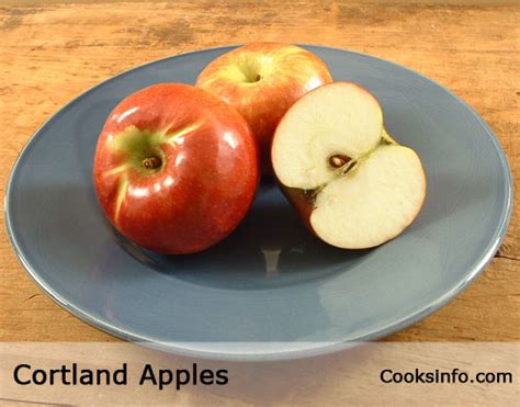 Cortland Apples - CooksInfo