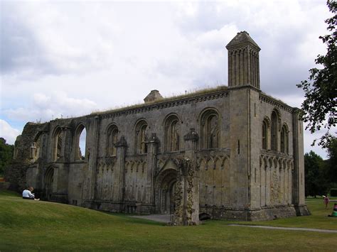 The Lady Chapel, Glastonbury Abbey. Glastonbury Abbey was a monastery in Glastonbury, Somerset ...