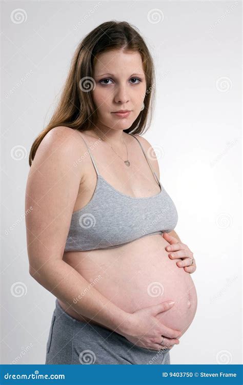 Sad Pregnant Woman stock photo. Image of pregnant, female - 9403750