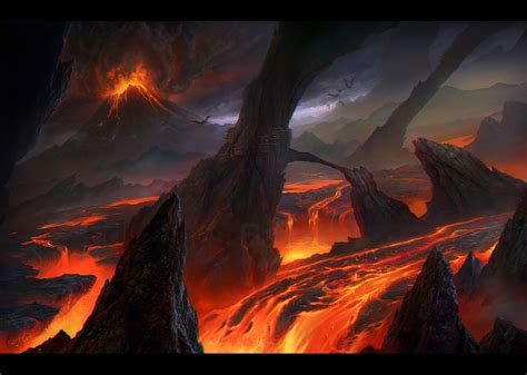 Lava Fields by MartaNael on DeviantArt