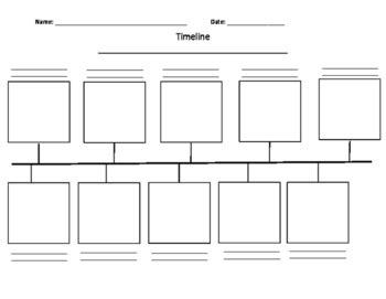 General Timeline Template by Worthwhile EduSources - So You Can Just Teach