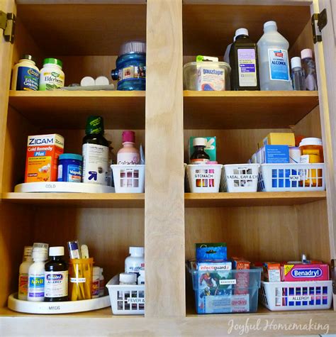 Kitchen Medicine Cabinet - Joyful Homemaking