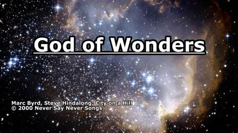 God of Wonders - City on a Hill - Lyrics Chords - Chordify