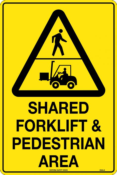 Caution Forklift Traffic Signs