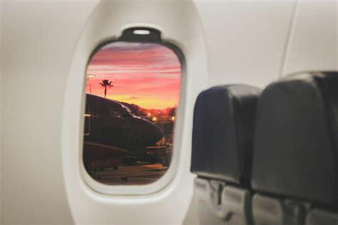 Silhouette of Airplane in Golden Hour · Free Stock Photo