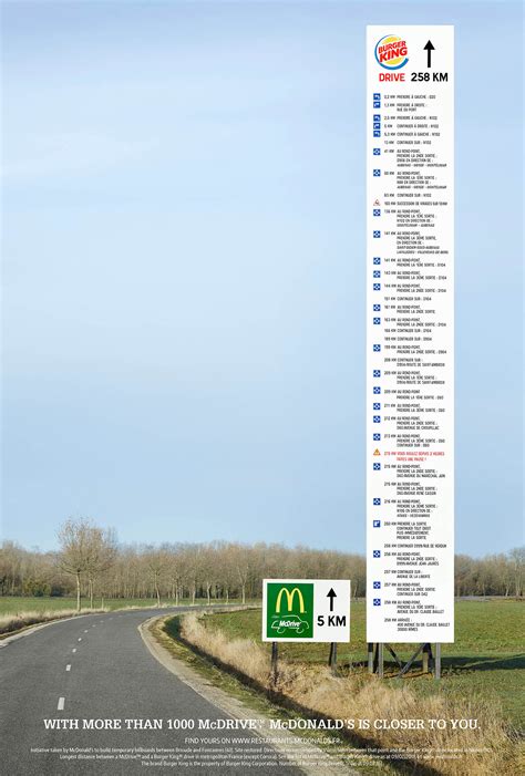 McDonald’s McDrives: The Directional billboard #McDriveKing – Campaigns ...