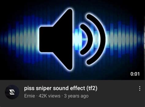 Piss sniper sound effect (tf2) : r/196