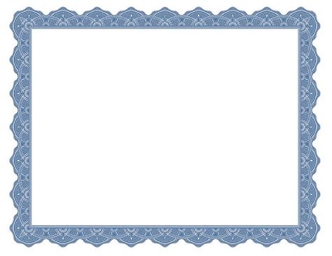 Optima Blue Certificates with Gold Foil Seals | TheRoyalStore | Vintage labels printables, Frame ...