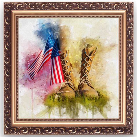 American Flag Wall Art 🇺🇸 | FromPicToArt 🖌️🎨