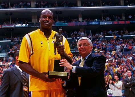 Photos: NBA legends receiving their MVP trophies | HoopsHype